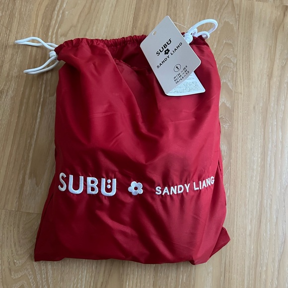 Sandy Liang X Subu red bow slippers - Picture 5 of 5